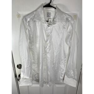 Pronto Uomo Non‑Iron Modern Fit Dress Shirt White Size 15 34/35
